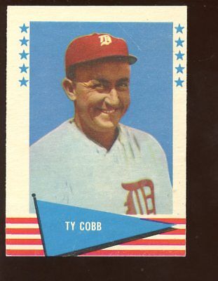 1961 Fleer Baseball Card #4 Ty Cobb NRMT