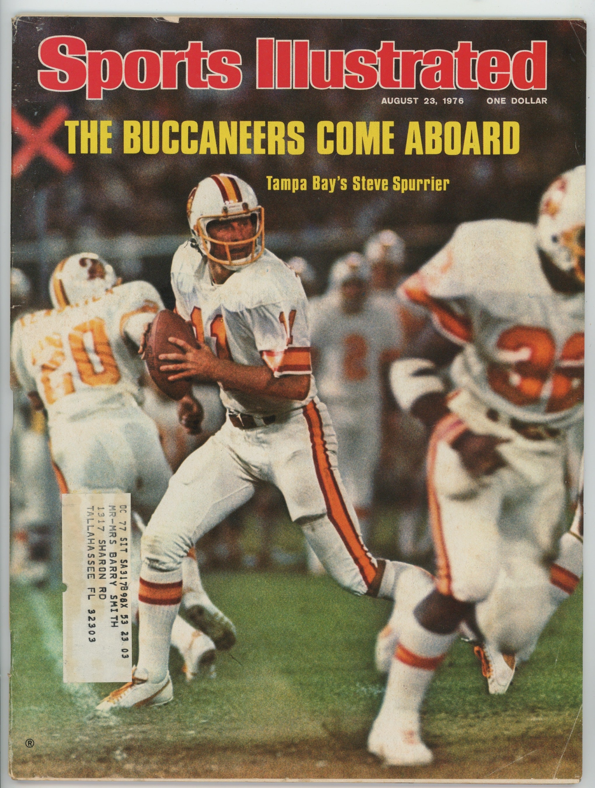 Steve Spurrier • Tampa Bay "The Buccaneers Come Aboard" 8/23/76  Sports Illustrated ML