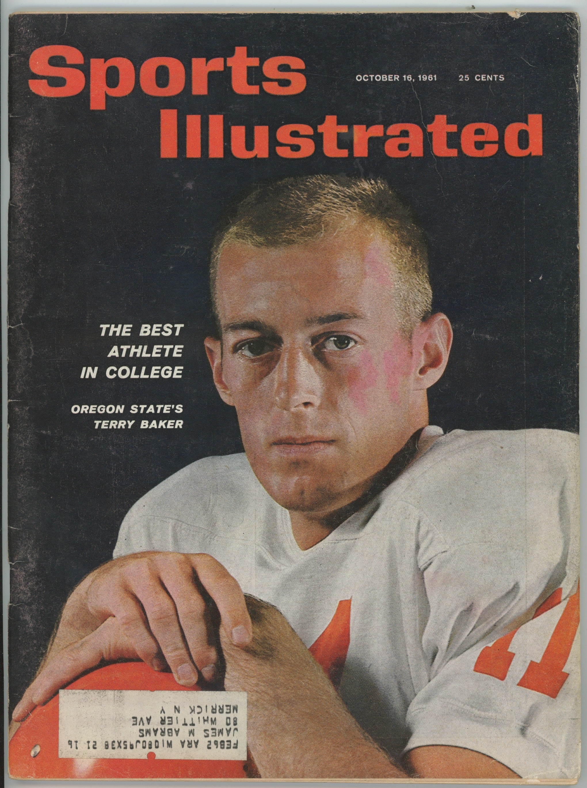 Terry Baker • Oregon State "The Best Athlete in College" 10/16/61  Sports Illustrated ML
