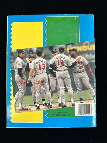 1992 Panini Baseball Collectible Stickers Album Complete Set of 288 (Adhered)