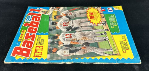 1992 Panini Baseball Collectible Stickers Album Complete Set of 288 (Adhered)