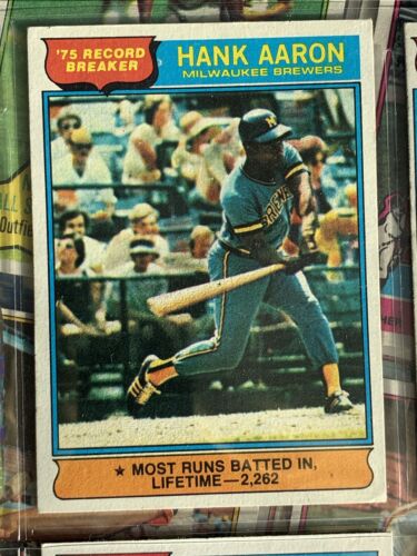 1976 Topps Baseball Complete Set of 660 - Overall EX-EM w/ Aaron Ryan Eckersley