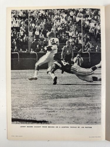 January 14, 1962 All-Star Football Pro Bowl Program – 1961 Season