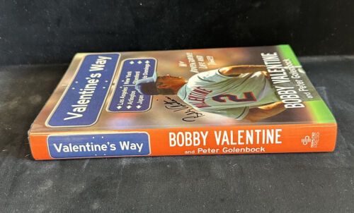 Bobby Valentine New York Mets SIGNED Hardcover Book w/ hologram