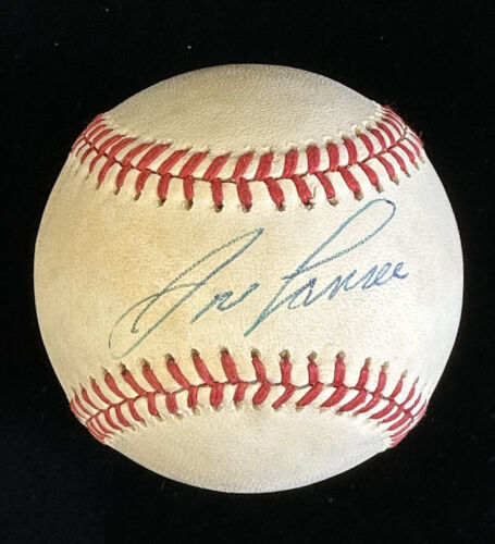 Jose Canseco A’s VINTAGE SIGNED Official AL Bobby Brown Baseball w/ hologram