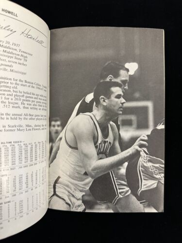 Original 1967-68 Boston Celtics NBA Basketball Yearbook / Media Guide w/ Russell