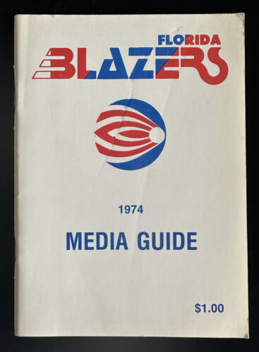 1974 Florida Blazers World Football League Media Guide