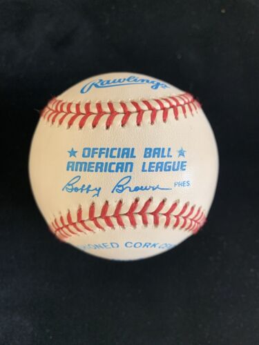 Darrell Evans Detroit Tigers SIGNED Official AL Baseball w/ Hologram