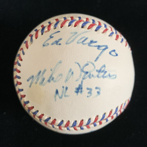 1995 MLB All Star Game UMPIRES MULTI SIGNED Official ASG Baseball 7 sigs