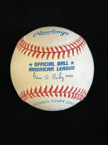 Mariano Rivera NY Yankees HOFer SIGNED Official AL Budig Baseball w/hologram