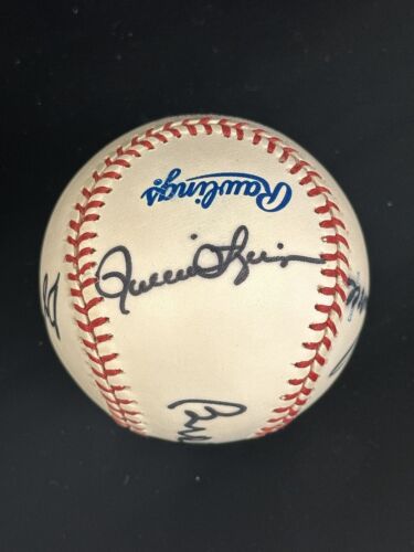 Gibson Powell Perry Fingers Robinson SIGNED Official 1991 AS Baseball w/hologram