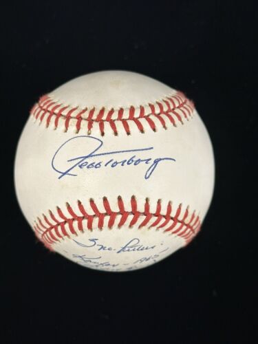 Jeff Torborg 3 No-Hitters Inscription SIGNED Official AL Baseball w/hologram