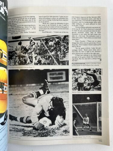 April 2, 1978 NASL Cosmos Soccer Program + 1 Ticket - Chinaglia Scores 3 Goals