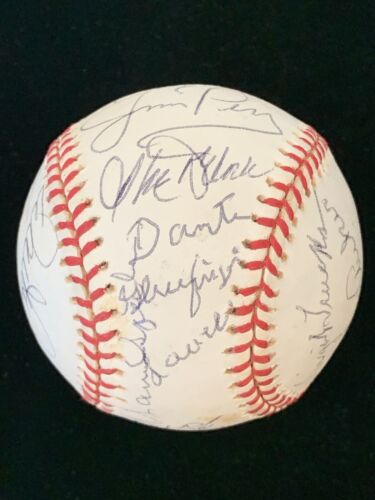 MLB / NFL HOFers & Stars Unique MULTI SIGNED Official NL Baseball 20 sigs Graham