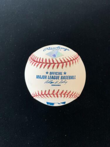 Bob Gibson HOF 81 SL Cards Signed Official Major League Baseball w/ B&E Hologram