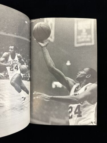 Original 1967-68 Boston Celtics NBA Basketball Yearbook / Media Guide w/ Russell