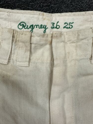 1969 Bill Rigney California Angels GAME USED Home Manager Flannel Baseball Pants