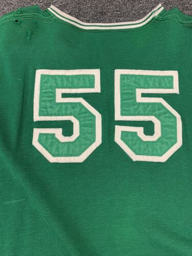 Mid 1950’s Michigan State Spartans Game Used Durene Shooting Shirt / Jersey #55