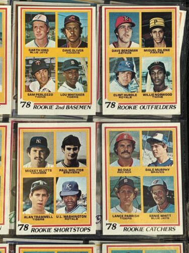 1978 Topps Baseball Complete Set of 726 - Overall EM-NM w/ Murray Molitor Rose