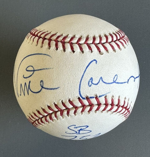 Vince Coleman SB 752 Cardinals SIGNED Official MLB Baseball w/ MLB hologram