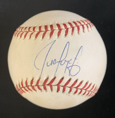 Juan Gonzalez Texas Rangers SIGNED Official AL Budig Baseball w/ hologram