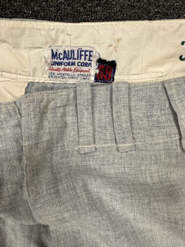 1969 Eddie Fisher (Pitcher) Calif.  Angels GAME USED Road Flannel Baseball Pants