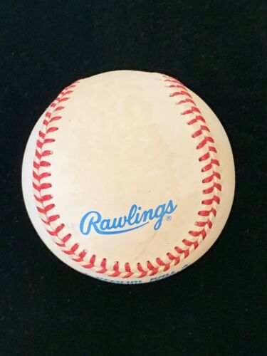 Tino Martinez Yankees VINTAGE SIGNED Official AL Budig Baseball w/ hologram