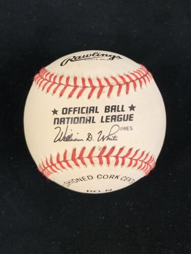 Ralph Branca Bobby Thomson DUAL SIGNED Official NL Baseball w/ B&E hologram