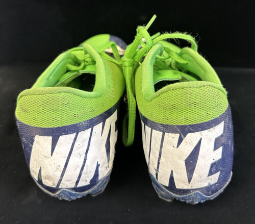 2012 Golden Tate Seattle Seahawks SIGNED Game Used NFL Nike Hyperfuse Cleats