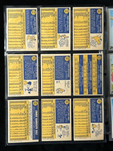 Lot of 59 Different 1970 Topps High Number Baseball Cards Overall EX-MT