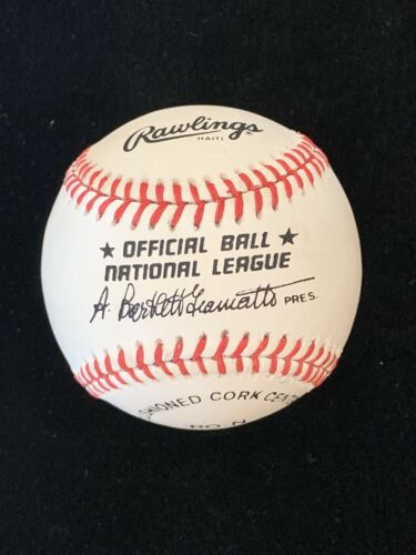 Hector Lopez 1959-66 New York Yankees SIGNED Official NL Baseball w/ hologram