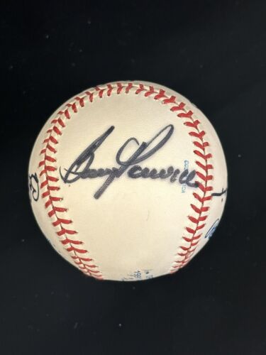 Gibson Powell Perry Fingers Robinson SIGNED Official 1991 AS Baseball w/hologram