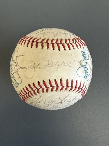 1981 New York Mets TEAM SIGNED Official NL Baseball 28 sig w/ Gibson Torre Staub