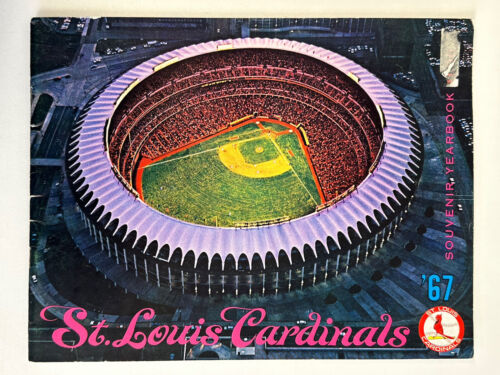 1967 St. Louis Cardinals Official Baseball Yearbook - EX