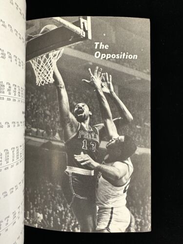 Original 1967-68 Boston Celtics NBA Basketball Yearbook / Media Guide w/ Russell