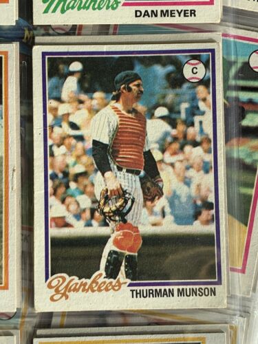 1978 Topps Baseball Complete Set of 726 - Overall EM-NM w/ Murray Molitor Rose