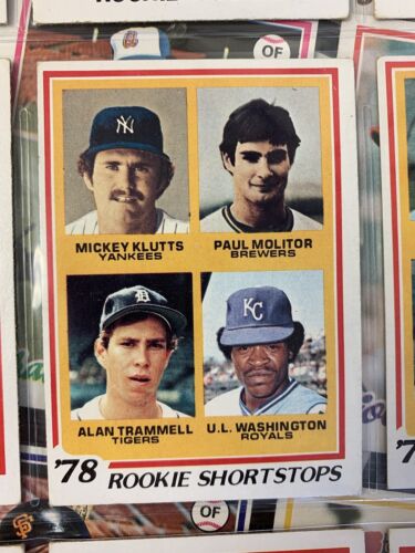 1978 Topps Baseball Complete Set of 726 - Overall VG-EX/EX w/ Murray Molitor