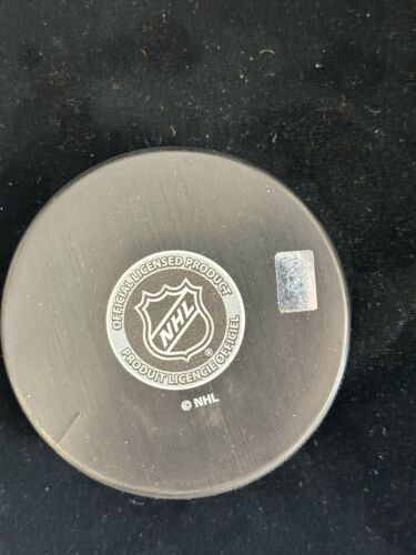 Jesper Fast #19 New York Rangers RW 2014-17 SIGNED Hockey Puck w/ Hologram