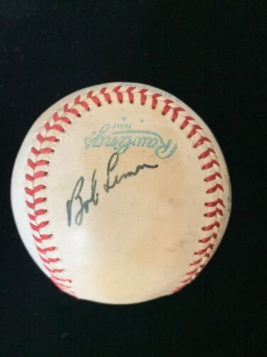 c. 1975 Bob Lemon / Minnie Minoso SIGNED Official AL Mac Phail Baseball w/ holog