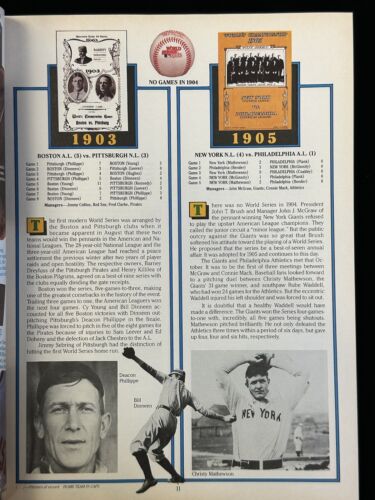 1986 New York Mets World Series Program vs Red Sox w/Mets Insert - Unscored - EX