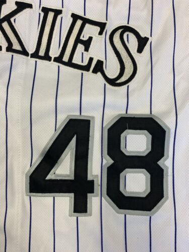 2012 Colorado Rockies Game Used Jersey #48 Will Harris MLB LOA