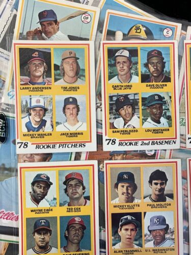 1978 Topps Baseball Complete Set of 726 - Overall VG-EX/EX w/ Murray Molitor