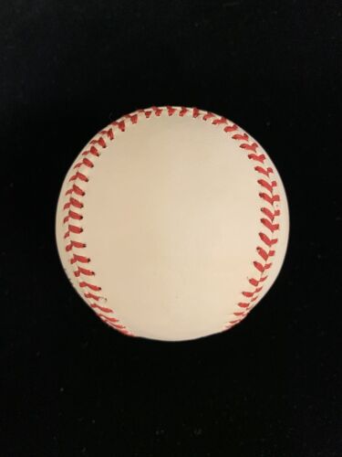 Eddie Mathews Milwaukee Braves SIGNED Official NL W. White Baseball w/ hologram