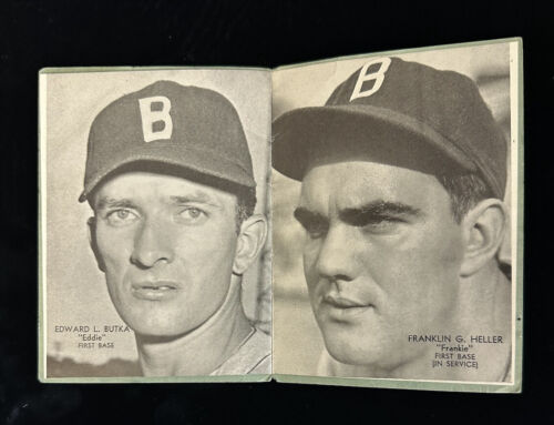 1944 Buffalo Bisons Baseball Pictorial Player Yearbook 4.75 x 6.5” RARE!