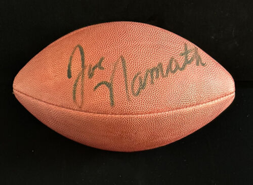 Joe Namath New York Jets HOFer SIGNED Full-Size NFL Football w/ hologram