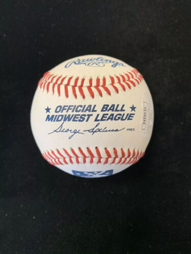 Robert Stephenson REDS Signed Official Midwest League Baseball JSA