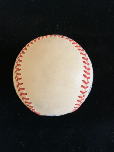 Homer Bush 98 WS Champs! Yankees SIGNED Official AL Budig Baseball w/ hologram