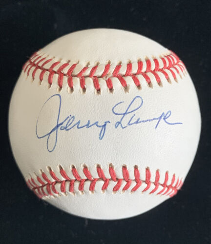 Jerry Lumpe Yankees 1956-59 SIGNED Official AL Bobby Brown Baseball w/ hologram