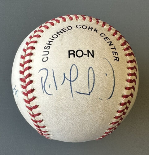 LA Dodgers ROY MULTI SIGNED Official NL Baseball w/ Nomo Piazza Mondesi Karros