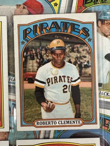 1972 Topps Baseball Partial Set First Series #1-525 inclusive w/ Aaron Clemente